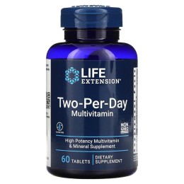 Life Extension Two-Per-Day 60 капс