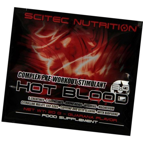 предтренировочный комплекс Scitec Nutrition Hot Blood 3.0 20 г