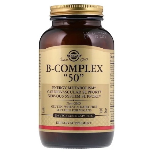 Solgar B-COMPLEX "50" 250 капс