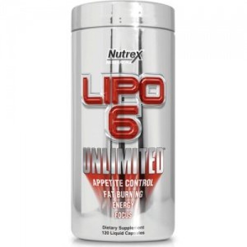 Жиросжигатель Nutrex Lipo-6 Unlimited 120 капс.