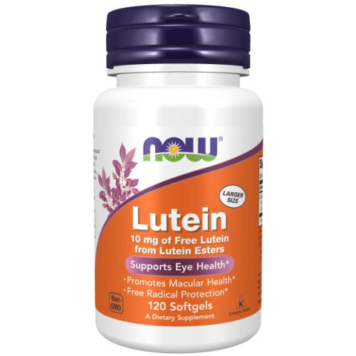 Now foods Lutein 10 мг 120 капс