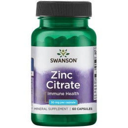 Swanson Zinc Citrate 50 мг 60 капс