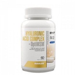 Maxler Hyaluronic Acid + Opti MSM 60 капс
