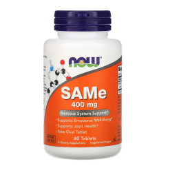 Now foods SAMe 400 мг 60 таб