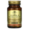 Solgar Dry Vitamin A 1500 mcg (5000 IU) 100 Tablets