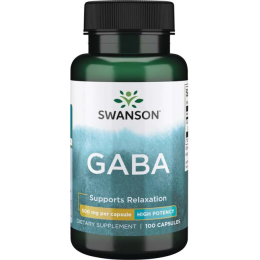Swanson GABA High Protency 500 мг 100 капс