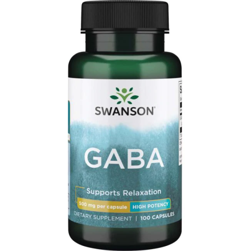 Swanson GABA High Protency 500 мг 100 капс
