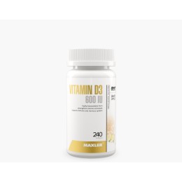 Maxler Vitamin D3 600 МЕ 240 капс