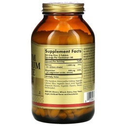 Solgar Calcium Magnesium Citrate 250 таб