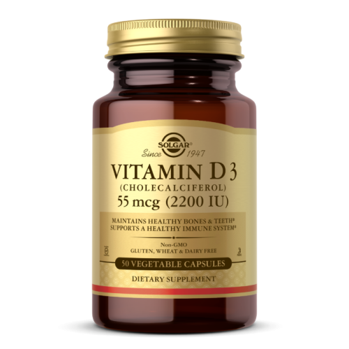 Solgar Vitamin D3 2200 МЕ 50 vcaps