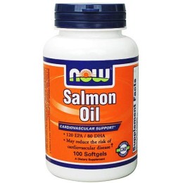 NOW Foods Salmon Oil омега-3 1000 мг 100 капс