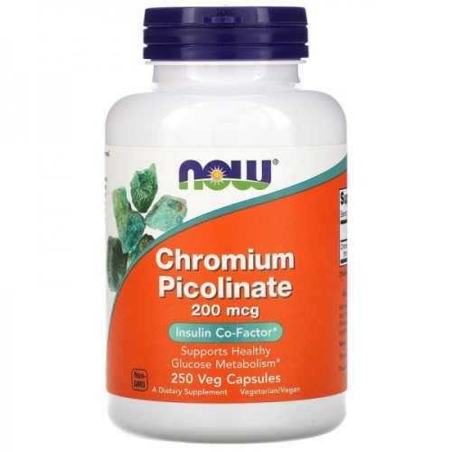 Now foods Chromium Picolinate 200 мкг 250 капс