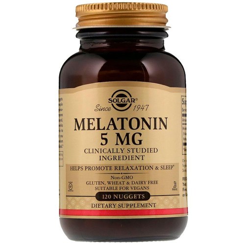 Solgar Melatonin 5 мг 120 пастилок