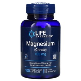 Life Extension Magnesium Citrate 100 мг 100 vcaps