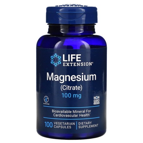 Life Extension Magnesium Citrate 100 мг 100 vcaps