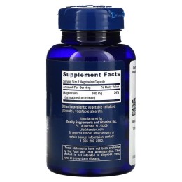 Life Extension Magnesium Citrate 100 мг 100 vcaps
