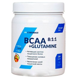 CyberMass BCAA+Glutamine 8:1:1 220 г