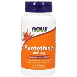 Now foods Pantethine 300 mg 60 капс.