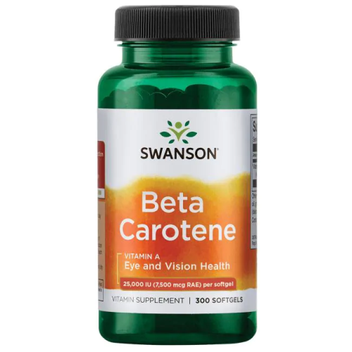 Swanson Beta-Carotene 25000 iu (7500 мкг) 300 softgel