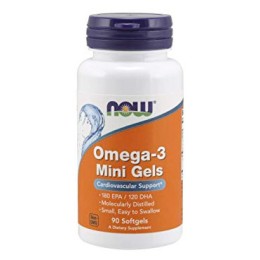 NOW Foods Omega 3 Mini Gels 90 капс