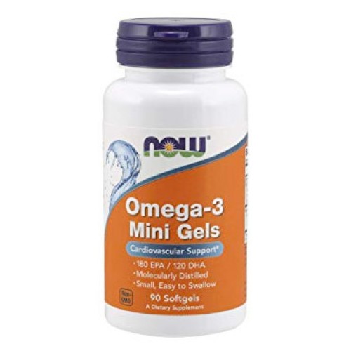 NOW Foods Omega 3 Mini Gels 90 капс