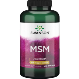 Swanson MSM 500 мг 250 капс
