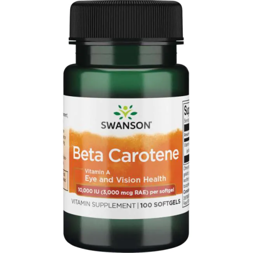 Swanson Beta Carotene 10000 iu (3000 мкг) 100 softgel