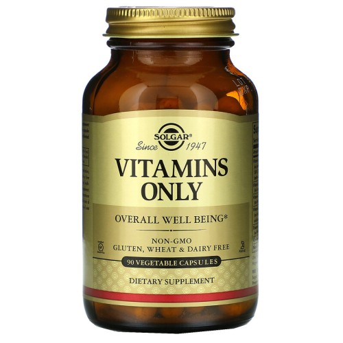 Solgar Витамины Vitamins Only 90 растительных капсул