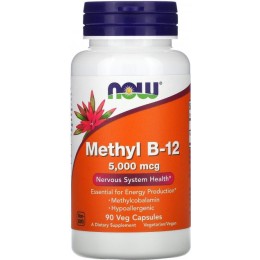 Now foods methyl B-12 5000 мкг 90 vcaps