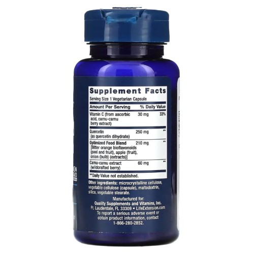 Life Extension Optimized Quercetin 250 мг 60 vcaps