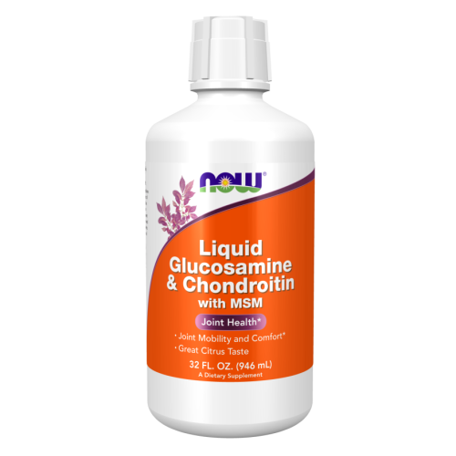 Now foods Liquid Glucosamine Chondroitin with MSM 946 мл