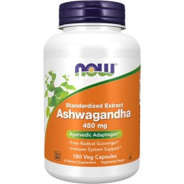 Now foods Ashwagandha Extract 450 мг 180 капс