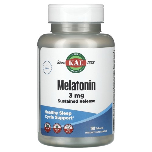 Kal Melatonin 3 мг 120 таб Sustained Release