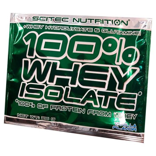 Scitec Nutrition 100% Whey Isolate 25 г Сывороточный изолят протеина 