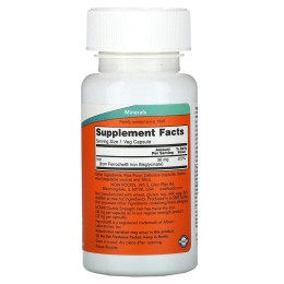 Now foods Iron 36 мг 90 капс