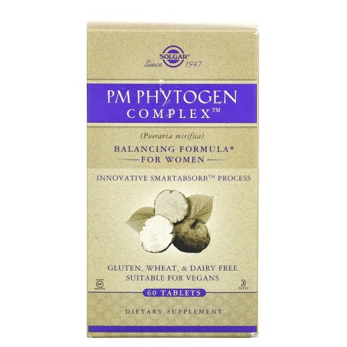 Solgar Комплекс PM PhytoGen 60 таблеток
