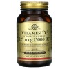 Solgar Витамин D3 (Cholecalciferol) 5000 МЕ 120 вегетарианских капсул