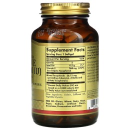 Solgar Vitamin E 268 мг (400 ME) Mixed Tocopherols 100 капс