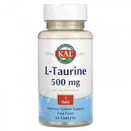 Kal L-Taurine 500 мг 60 таб