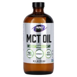 Now foods MCT Oil 473 мл Орех-Ваниль