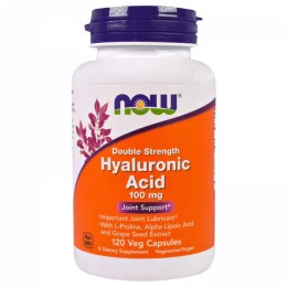 Now foods Hyaluronic Acid - Duble Strength 445 mg 120 капс.