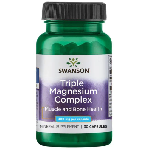 Swanson Triple Magnesium Complex 400 мг 30 капс