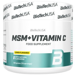 Biotech Nutrition MSM + Vitamin C 150 г