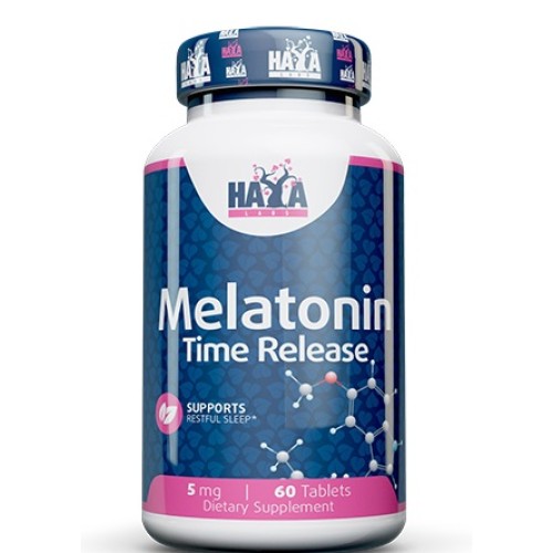 Haya Labs Melatonin Time Release 5 мг 60 таб