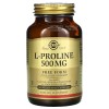 Solgar L-Proline 500 мг 100 растительных капсул