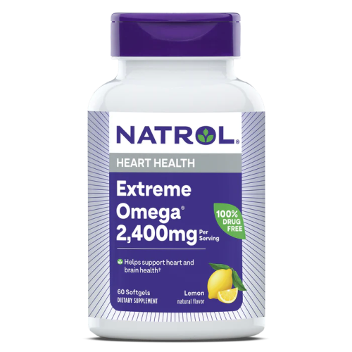 Natrol Extreme Omega 2400 мг 60 капс