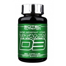 Scitec Nutrition Vitamin D-3 500 МЕ 250 капс.