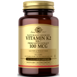 Solgar Vitamin K2 (MK-7) 100 мкг 50 vcaps