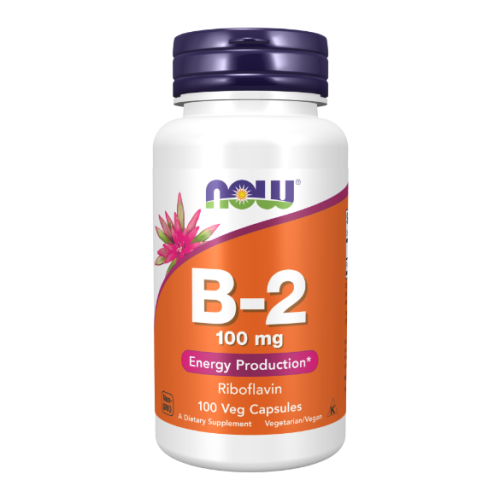 Now foods Vitamin B-2 100 мг 100 капс