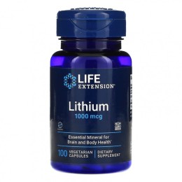 Life Extension Lithium 1000 мкг 100 капс